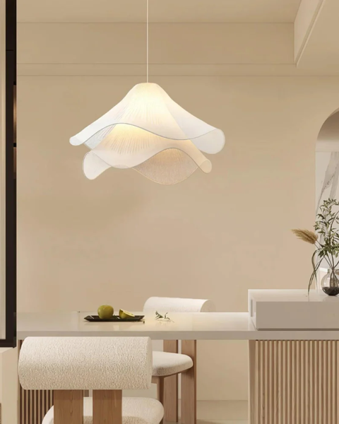 Florinea Pendant Ceiling Light – Petal Layer Elegance with a Soft Glow