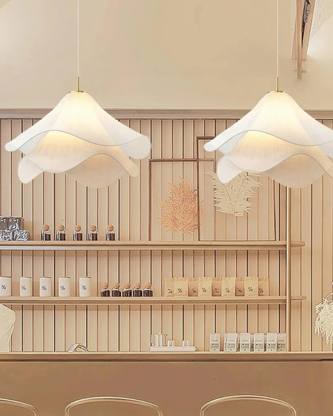 Florinea Pendant Ceiling Light – Petal Layer Elegance with a Soft Glow