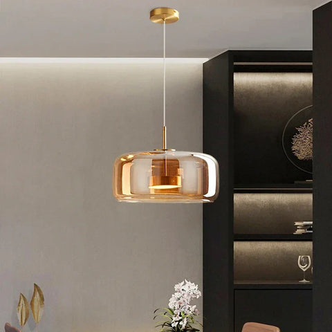 Glass Pendant Light