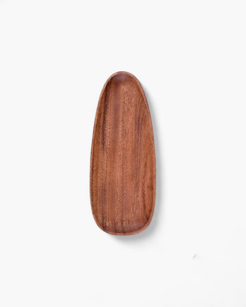 Wooden Serving Tray - Rustic Platter Set - Natural Kitchen Decor