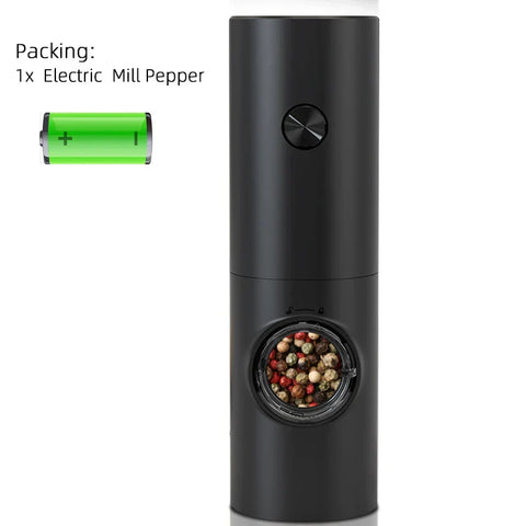 Electric Pepper and Salt Mill Set - SpiceLite