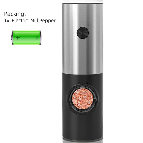 Electric Pepper and Salt Mill Set - SpiceLite