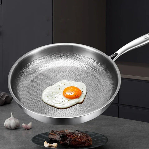Stainless Steel Frying Pan