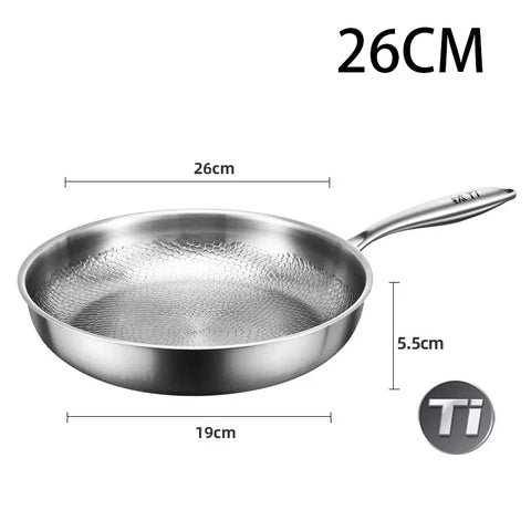 Stainless Steel Frying Pan
