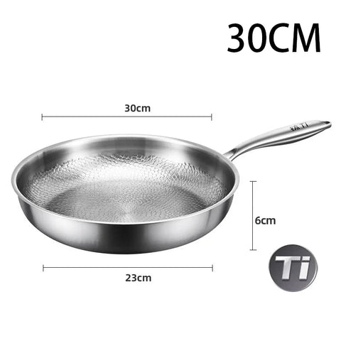 Stainless Steel Frying Pan