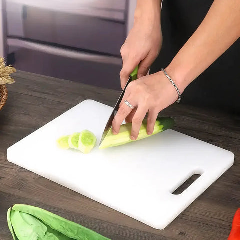 Plastic Chopping Board – White