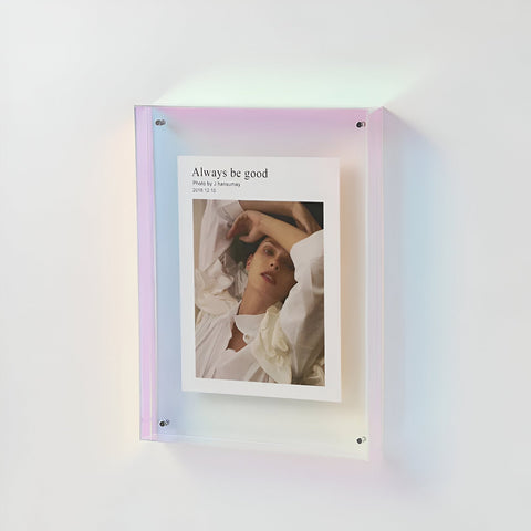 Transparent Acrylic Picture Frame – Modern Minimalist Display
