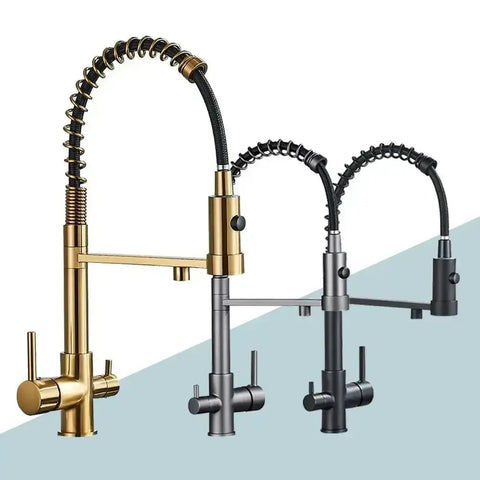 Harmony 3-Way Pull-Down Kitchen Faucet